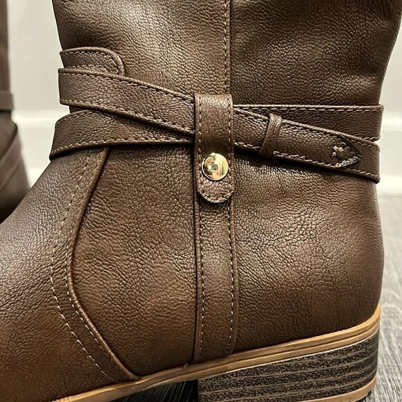 Life Stride NWOB XTrovert Riding Boot brown tall boot - 7.5 w ($100) - Picture 11 of 15